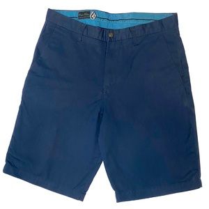 Volcom Corpo Class Men’s Navy Blue Shorts Size 34